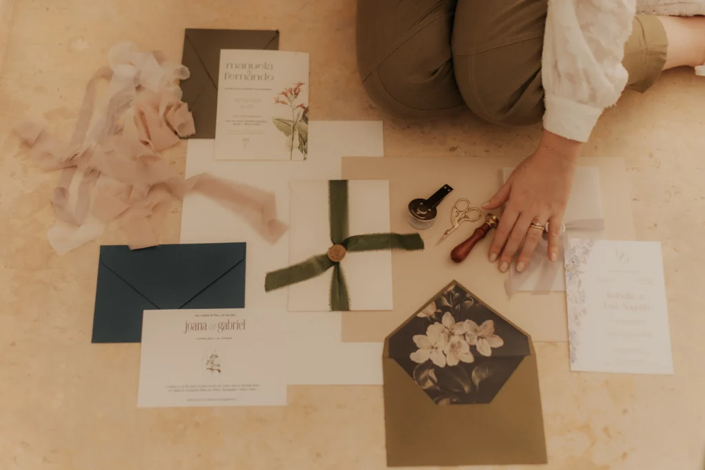 Coelho Verde, convites de casamento personalizados